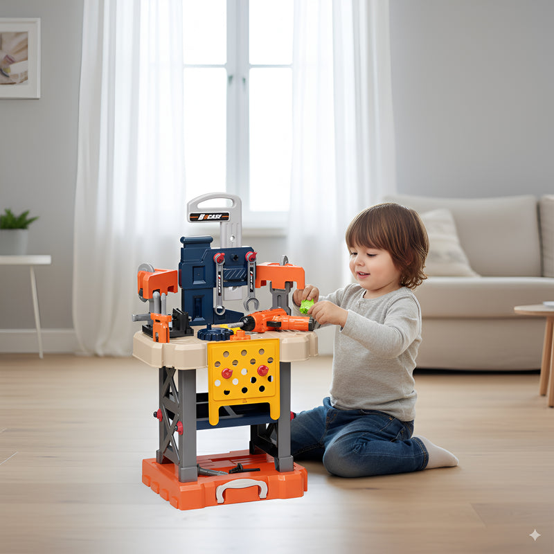 Kids Tools Trolley Set
